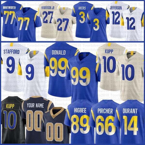 matthew stafford aaron donald cooper kupp custom football jersey cam akers tyler higbee andrew whitworth cobie durant russ yeast deacon jone, Black;red
matthew stafford aaron donald cooper kupp custom football jersey cam akers tyler higbee andrew whitworth cobie durant russ yeast deacon jone, Black;red