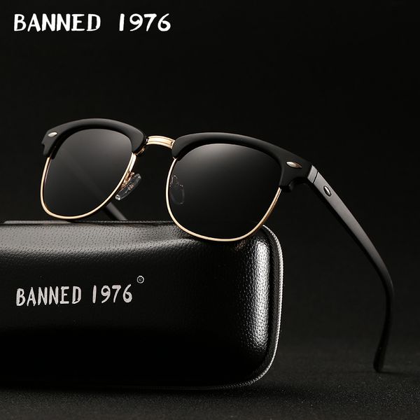 sunglasses uv400 hd polarized men women sunglasses classic fashion retro brand sun glasses coating drive shades gafas de sol masculino 23041, White;black
sunglasses uv400 hd polarized men women sunglasses classic fashion retro brand sun glasses coating drive shades gafas de sol masculino 23041, White;black