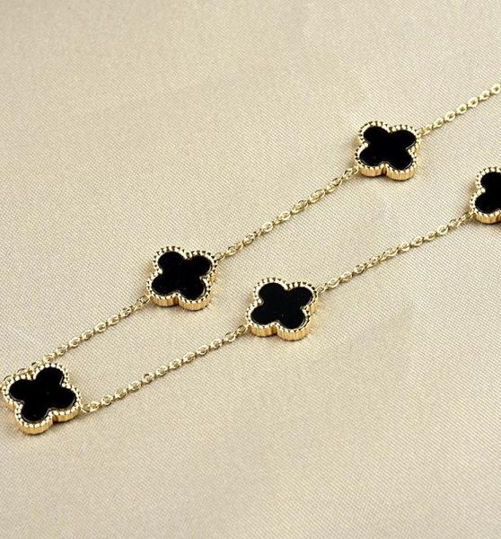 fine design titanium steel clover pendant necklace jewelry for women gift4349554, Silver
fine design titanium steel clover pendant necklace jewelry for women gift4349554, Silver