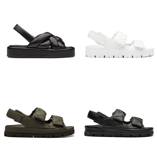 2023 designer women sandals flat sandal foam rubber black white lambskin hook loop sandals gnappa sole shoe size 35-40 with box
2023 designer women sandals flat sandal foam rubber black white lambskin hook loop sandals gnappa sole shoe size 35-40 with box