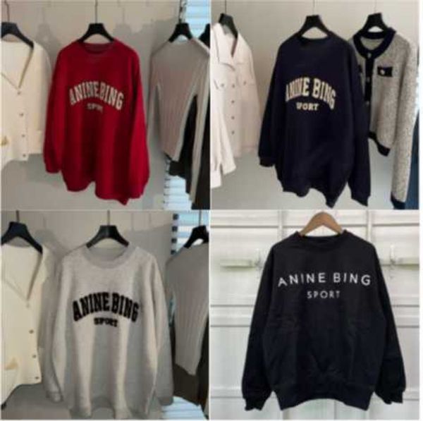 23ss anine bing city women pullover sweatshirt new embroidery letter burst fleece sweater printed wash round neck female cotton ab hoodie 11, Black
23ss anine bing city women pullover sweatshirt new embroidery letter burst fleece sweater printed wash round neck female cotton ab hoodie 11, Black