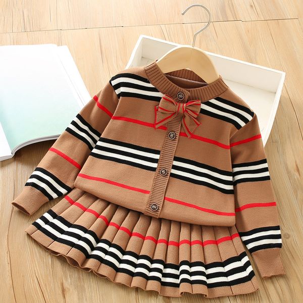 2pcs clothing sets kids christmas stripe knit wool blendschildren designer sweaters girls boutique clothes, White
2pcs clothing sets kids christmas stripe knit wool blendschildren designer sweaters girls boutique clothes, White