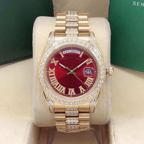 men's designer fully automatic watch, 41mm, luxury classic diamond dial, aaa quality, folding buckle, sapphire glass, star fashion busi, Slivery;brown
men's designer fully automatic watch, 41mm, luxury classic diamond dial, aaa quality, folding buckle, sapphire glass, star fashion busi, Slivery;brown