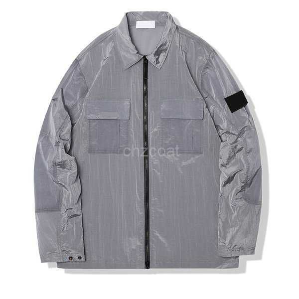 spring and 2021fw autumn new men's jacket metal nylon colorful technology fabric lapel coat cool zipper jackets 5 8j32, Black;brown
spring and 2021fw autumn new men's jacket metal nylon colorful technology fabric lapel coat cool zipper jackets 5 8j32, Black;brown