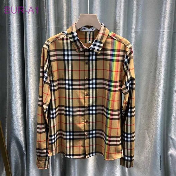burbersys clothes original designer mens casual shirt fashion striped checkered shirt spring and autumn ins trend longsleeved oversize hands, White;black
burbersys clothes original designer mens casual shirt fashion striped checkered shirt spring and autumn ins trend longsleeved oversize hands, White;black