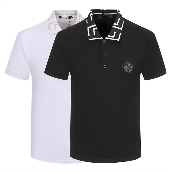 2023 summer polo shirt men's lapel short sleeve t-shirt european station fashion9m-3xl#26006, White;black
2023 summer polo shirt men's lapel short sleeve t-shirt european station fashion9m-3xl#26006, White;black