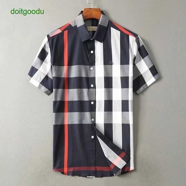 burbersys t shirt summer men's short sleeve medium and youth thin style non ironing business dress stripe half plaid high end 46b8, White;black
burbersys t shirt summer men's short sleeve medium and youth thin style non ironing business dress stripe half plaid high end 46b8, White;black
