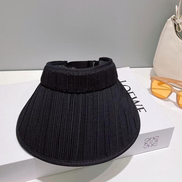 designer hat womens sun protection beanie luxury brand hat 3 colors mens striped pleated hat travel beach, Blue;gray
designer hat womens sun protection beanie luxury brand hat 3 colors mens striped pleated hat travel beach, Blue;gray