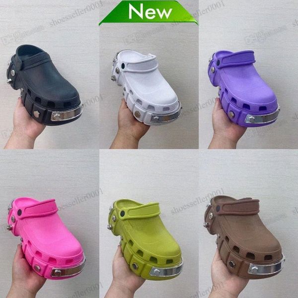 designer paris hard croc sandals punk style rubber rivet black white purple rose red special slipper for men women sandals beach casua 60jh#
designer paris hard croc sandals punk style rubber rivet black white purple rose red special slipper for men women sandals beach casua 60jh#