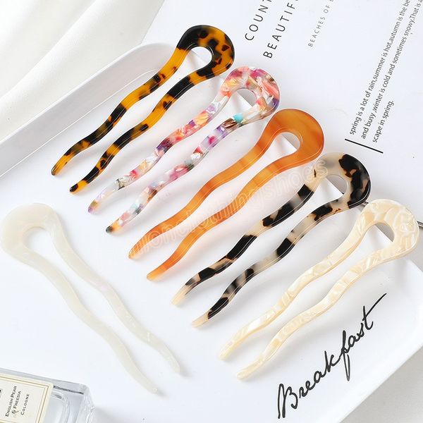 fashion hairpins women acetate hair clips large 11.6cm u shape hair stick colorful marble pattern hair accessories, Slivery;white
fashion hairpins women acetate hair clips large 11.6cm u shape hair stick colorful marble pattern hair accessories, Slivery;white
