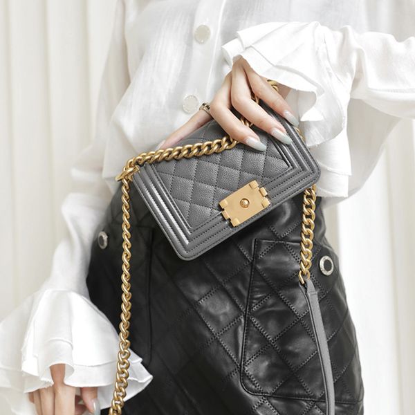 luxury mini flap bag designer crossbody bag genuine leather shoulder handbags 15cm caviar level replication evening bag with box ch102
luxury mini flap bag designer crossbody bag genuine leather shoulder handbags 15cm caviar level replication evening bag with box ch102