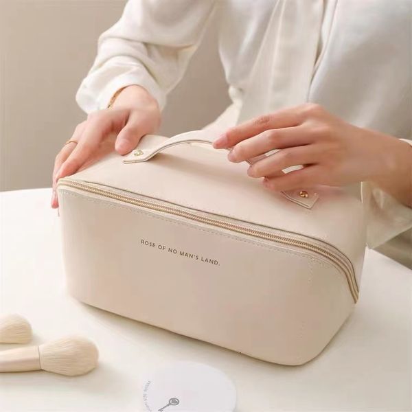 cosmetic bags cases women's makeup bag largecapacity travel cosmetic bag pu leather toiletry bags luxury design storage pouch for valen
cosmetic bags cases women's makeup bag largecapacity travel cosmetic bag pu leather toiletry bags luxury design storage pouch for valen