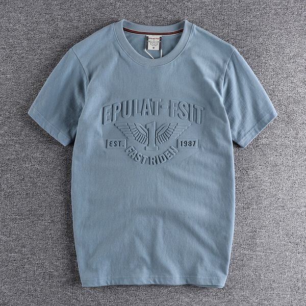 men's tshirts summer short sleeve letter printed tshirt fashion retro pure cotton washed old loose couples casual 230411, White;black
men's tshirts summer short sleeve letter printed tshirt fashion retro pure cotton washed old loose couples casual 230411, White;black