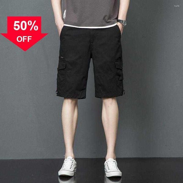 men's shorts breathable stylish comfortable knee length streetwear men short pants straight garments to 2xl, White;black
men's shorts breathable stylish comfortable knee length streetwear men short pants straight garments to 2xl, White;black