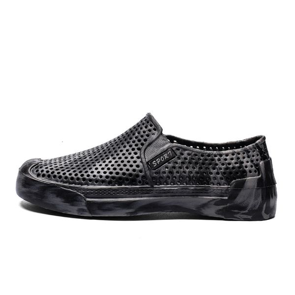sandals light men's hole shoes breathable eva plastic sandals in summer 230411, Black
sandals light men's hole shoes breathable eva plastic sandals in summer 230411, Black