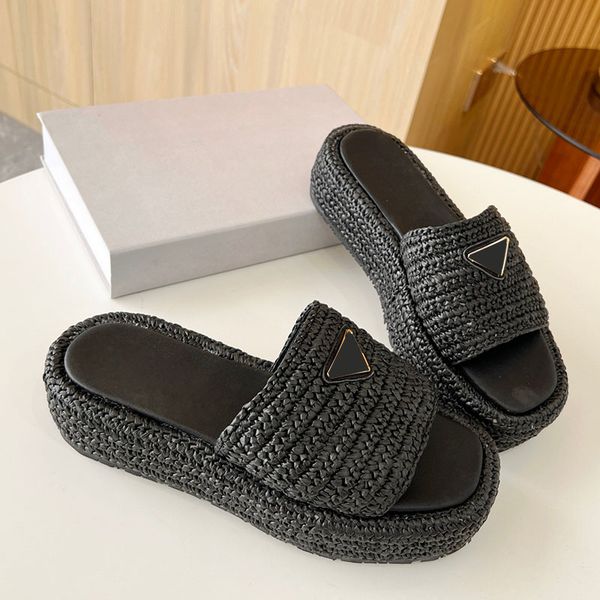 luxurys womens platform heels slippers designer braided slip on sandals with triangular-shaped logo slide classic khaki black mule flip flop
luxurys womens platform heels slippers designer braided slip on sandals with triangular-shaped logo slide classic khaki black mule flip flop