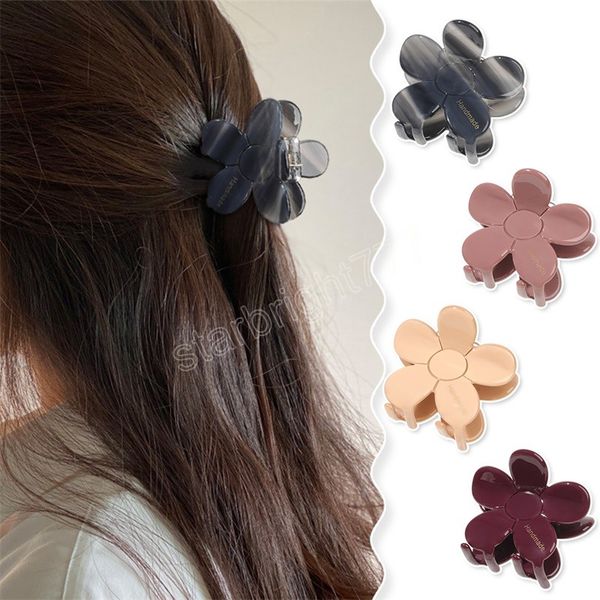 fashion hair clips for women elegant flower shape acetate hair claws small 5cm hair clip girls hair accessories, Slivery;white
fashion hair clips for women elegant flower shape acetate hair claws small 5cm hair clip girls hair accessories, Slivery;white