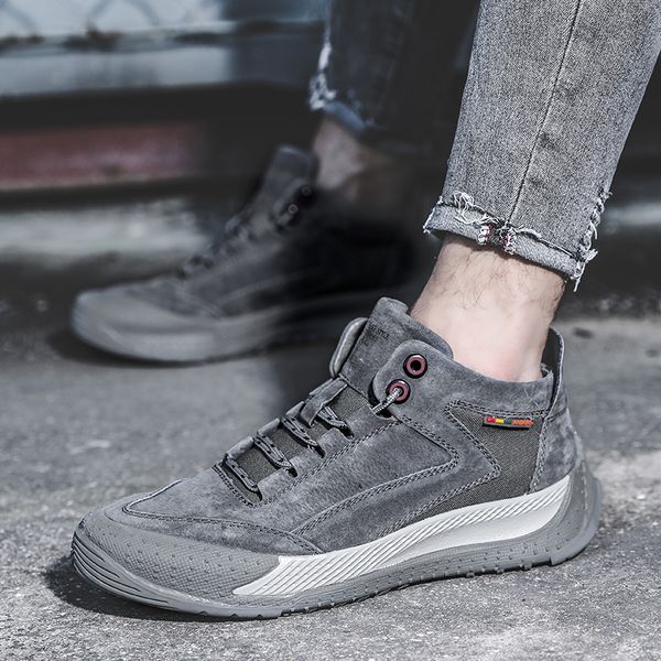 split leather men casual shoes outdoor mens ankle boots lightweight western boots cowboy boots men sneakers boots botas hombre, Red;white
split leather men casual shoes outdoor mens ankle boots lightweight western boots cowboy boots men sneakers boots botas hombre, Red;white