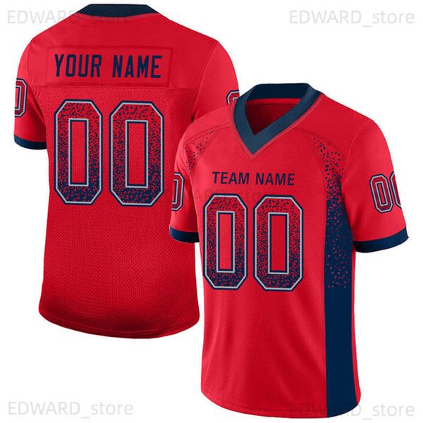 diy tees polos fashion red series customized football jersey personlized print and sew football v-neck athletic t-shirts t230411, Black
diy tees polos fashion red series customized football jersey personlized print and sew football v-neck athletic t-shirts t230411, Black