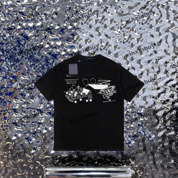 xinxinbuy men designer tee t shirt 23ss paris peace dove printing short sleeve cotton women black blue gray green xs-xl, Black;brown
xinxinbuy men designer tee t shirt 23ss paris peace dove printing short sleeve cotton women black blue gray green xs-xl, Black;brown