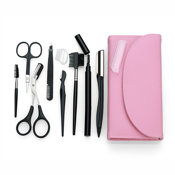facial makeup tools eyebrow trimmer with eyebrow scissors comb tweezers scraper bag packaging
facial makeup tools eyebrow trimmer with eyebrow scissors comb tweezers scraper bag packaging
