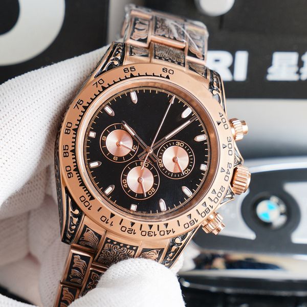6 styles vintage watch luxury mens embossed craft rose gold watches mechanical sapphire glass tona carving technique case strap male wristew, Slivery;brown
6 styles vintage watch luxury mens embossed craft rose gold watches mechanical sapphire glass tona carving technique case strap male wristew, Slivery;brown