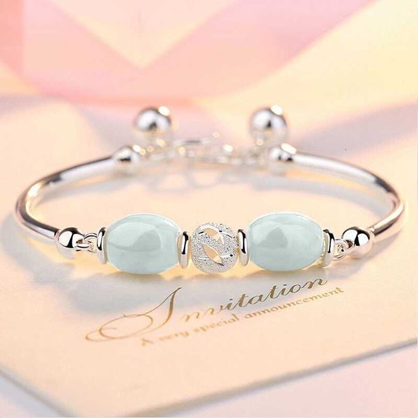 fashion designer jewelry bracelet 990 pure silver jewelry women's popular jade beads transport bead bracelet with bell style
fashion designer jewelry bracelet 990 pure silver jewelry women's popular jade beads transport bead bracelet with bell style