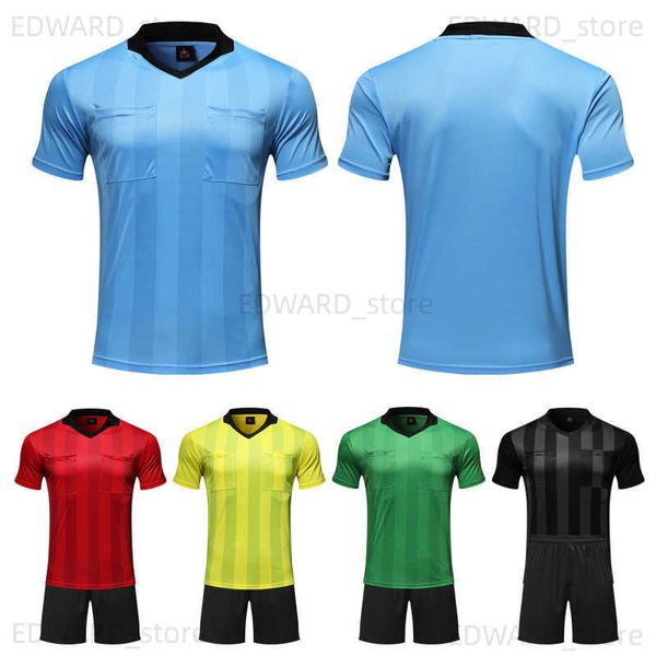 diy tees polos customized mens football referee uniform shirt sets multiple color optional judge breathable soccer referee jersey t230411, Black
diy tees polos customized mens football referee uniform shirt sets multiple color optional judge breathable soccer referee jersey t230411, Black