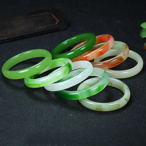 bangle multicolor imitate jade bangle bracelet charm jewellery fashion accessories hand-carved lucky amulet gifts for women her men w0410, Black
bangle multicolor imitate jade bangle bracelet charm jewellery fashion accessories hand-carved lucky amulet gifts for women her men w0410, Black