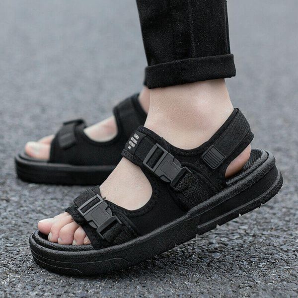 sandals men sandals non-slip summer flip flops outdoor beach slippers casual shoes men's shoes water shoes 230411, Black
sandals men sandals non-slip summer flip flops outdoor beach slippers casual shoes men's shoes water shoes 230411, Black