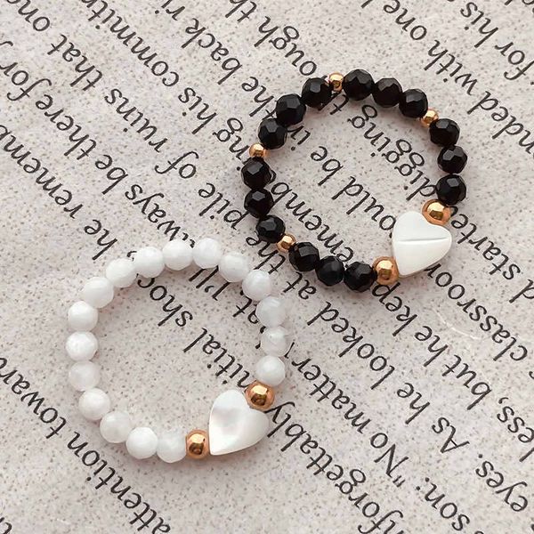 band rings fashion natural stone moonstone obsidian rings for women girls stainless steel beaded ring wedding party jewelry gift wholesale p, Silver
band rings fashion natural stone moonstone obsidian rings for women girls stainless steel beaded ring wedding party jewelry gift wholesale p, Silver