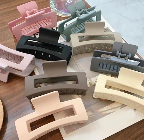 korean women girls acrylic hair claws hair clips headwear matte solid color big size barrettes women hair accessories ornament6365550 
korean women girls acrylic hair claws hair clips headwear matte solid color big size barrettes women hair accessories ornament6365550