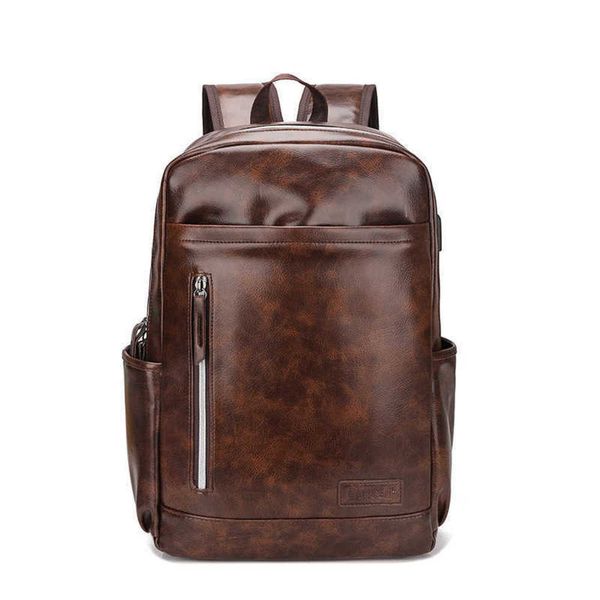 new men's pu leather backpack korean fashion computer bag men's business backpack travel backpack gift formulation 230411
new men's pu leather backpack korean fashion computer bag men's business backpack travel backpack gift formulation 230411