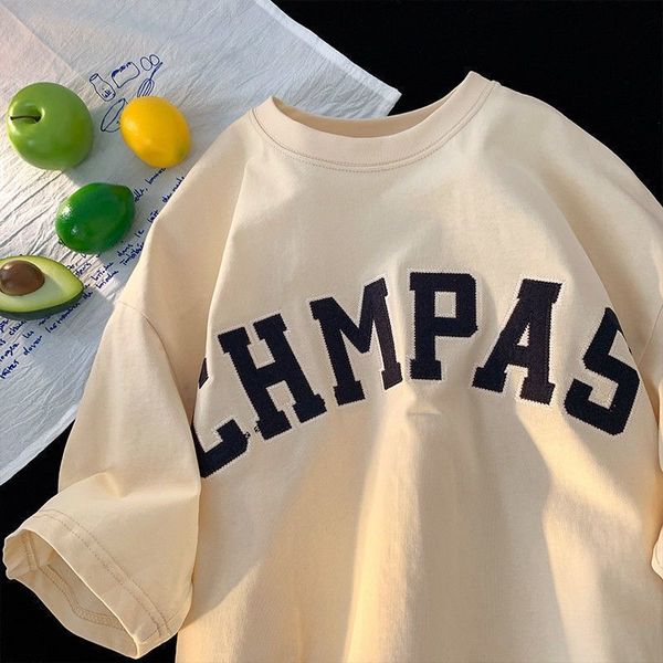 womens tshirt american retro fashion letter print short sleeve men and women port style loose design t shirt summer simple 230411, White
womens tshirt american retro fashion letter print short sleeve men and women port style loose design t shirt summer simple 230411, White