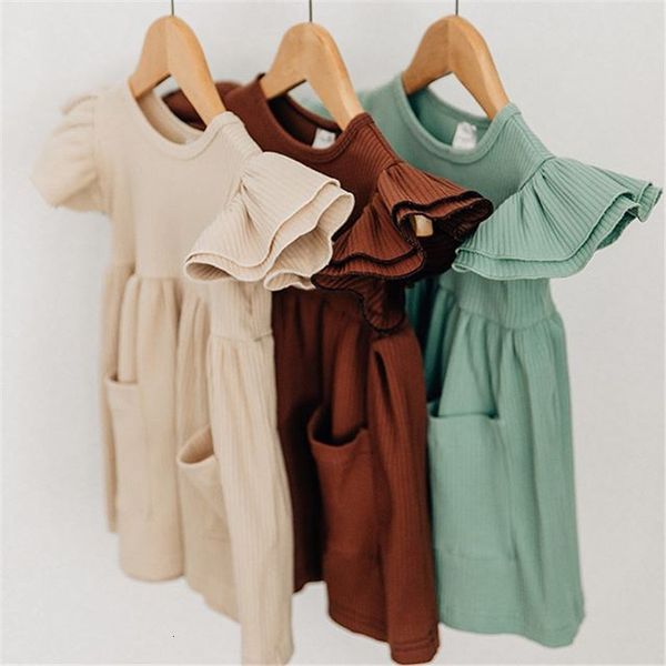 girls dresses summer children ribbed knitted ruffles princess teenage casual daily kids for 230410, Red;yellow
girls dresses summer children ribbed knitted ruffles princess teenage casual daily kids for 230410, Red;yellow