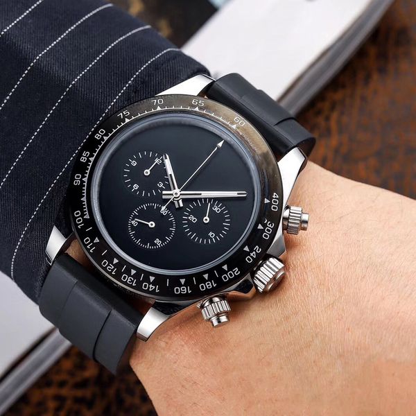 2023 vintage watch luxury mens watches black bezel dial silver case quartz chronograph function sapphire glass tona stainless steel strap ma, Slivery;brown
2023 vintage watch luxury mens watches black bezel dial silver case quartz chronograph function sapphire glass tona stainless steel strap ma, Slivery;brown