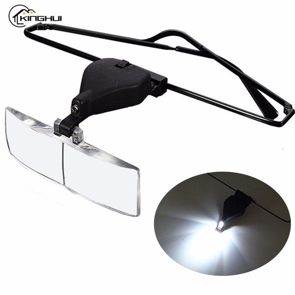 magnifying glasses headhold magnifier magnifying glass reading eye repair magnifier led light 1.5/2.5/3.5 with 3pc glasses loupe optical len
magnifying glasses headhold magnifier magnifying glass reading eye repair magnifier led light 1.5/2.5/3.5 with 3pc glasses loupe optical len