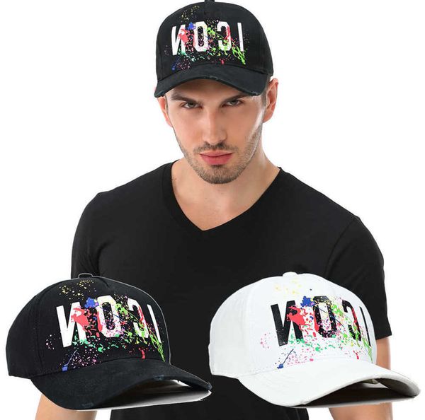 ball caps icon four season versatile baseball hat men's and women's all cotton duck tongue cap white fashion brand graffiti caps, Blue;gray
ball caps icon four season versatile baseball hat men's and women's all cotton duck tongue cap white fashion brand graffiti caps, Blue;gray