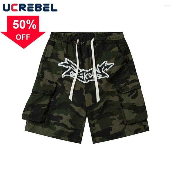 men's shorts camouflage loose summer mens multi-pocket drawstring elastic waist casual knee-lengths to 2xl, White;black
men's shorts camouflage loose summer mens multi-pocket drawstring elastic waist casual knee-lengths to 2xl, White;black