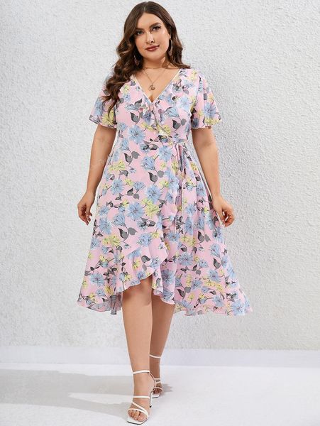 plus size dresses rosegal size in cottagecore flounce tie floral surplice midi dress plunging neck asymmetric printed vestidos 5x 230410, Black
plus size dresses rosegal size in cottagecore flounce tie floral surplice midi dress plunging neck asymmetric printed vestidos 5x 230410, Black