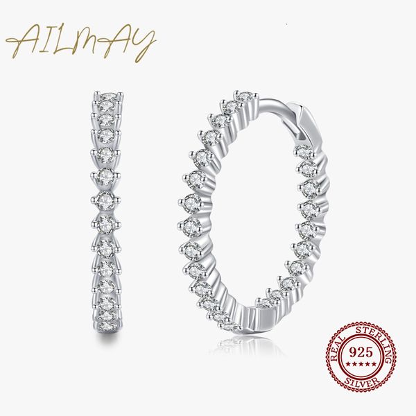 hoop huggie ailmay real 925 sterling silver fashion luxury full of cz earrings for women classic romantic wedding jewelry gift 230411, Golden;silver
hoop huggie ailmay real 925 sterling silver fashion luxury full of cz earrings for women classic romantic wedding jewelry gift 230411, Golden;silver