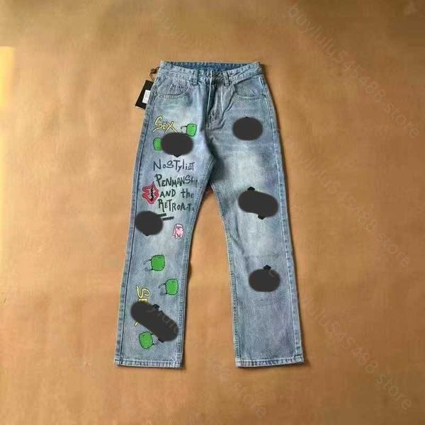 men's and women's jeans pant 2023 fashion brand ch washed leather straight trousers for men and women couples glc0, Blue
men's and women's jeans pant 2023 fashion brand ch washed leather straight trousers for men and women couples glc0, Blue