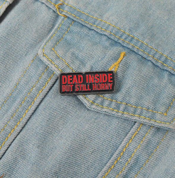dead inside but still horny enamel pins custom punk brooches lapel badges cool gothic quotes jewelry gift for friends3604642, Blue
dead inside but still horny enamel pins custom punk brooches lapel badges cool gothic quotes jewelry gift for friends3604642, Blue