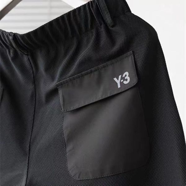mens shorts women summer y3 shorts casual loose straight pants multi-pocket sports beach pants, White;black
mens shorts women summer y3 shorts casual loose straight pants multi-pocket sports beach pants, White;black