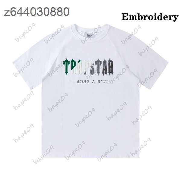 men's t-shirts summer trapstar t-shirt rainbow towel embroidery decoding t shirt black white round neck tshirts 3 et2v, White;black
men's t-shirts summer trapstar t-shirt rainbow towel embroidery decoding t shirt black white round neck tshirts 3 et2v, White;black