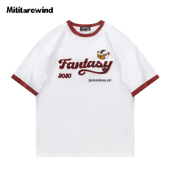 men's tshirts oversized t shirt men cartoon bear letter embroidery american retro hip hop streetwear casual short sleeve round neck te, White;black
men's tshirts oversized t shirt men cartoon bear letter embroidery american retro hip hop streetwear casual short sleeve round neck te, White;black