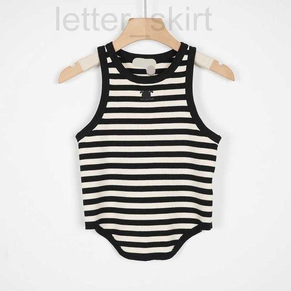 women's tanks & camis designer early spring new fashionable double embroidery black and white stripes interlaced hem irregular design r
women's tanks & camis designer early spring new fashionable double embroidery black and white stripes interlaced hem irregular design r