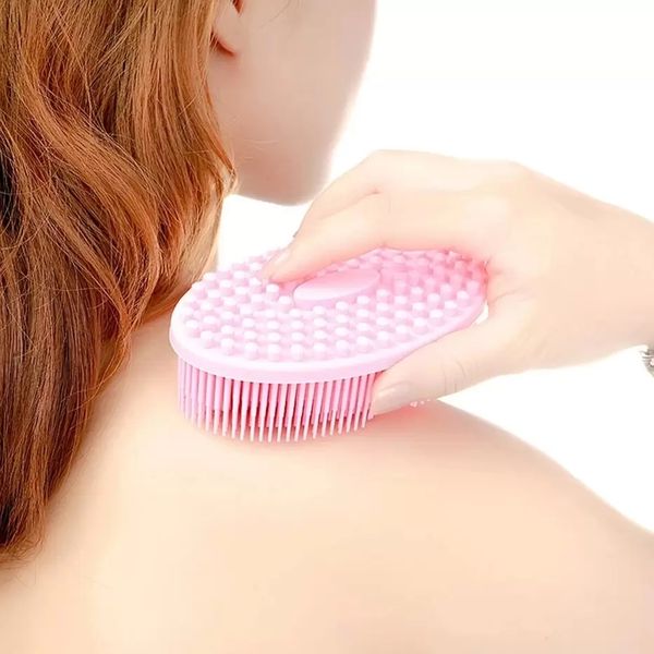 1pc soft silicone body brush wash bath shower exfoliating skin fit for baby bath shampoo facial massage brush
1pc soft silicone body brush wash bath shower exfoliating skin fit for baby bath shampoo facial massage brush
