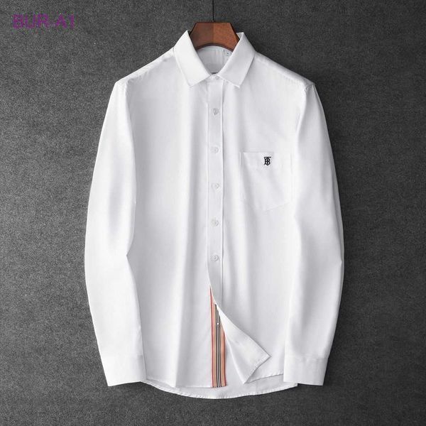 burbersys clothes original mens jackets coats original long sleeve shirt british style tb letter embroidery pocket business casual trend, White;black
burbersys clothes original mens jackets coats original long sleeve shirt british style tb letter embroidery pocket business casual trend, White;black