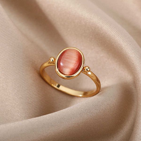 band rings white color opal rings for women ladies stainless steel gold finger ring couple wedding ring vintage aesthetics jewelry gift p230, Silver
band rings white color opal rings for women ladies stainless steel gold finger ring couple wedding ring vintage aesthetics jewelry gift p230, Silver